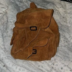 Suede Jaw String Back Pack